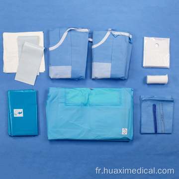 Pack de chirurgie universel stérile jetable pour hôpital